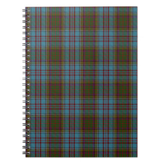 Carnet Tartan de famille de clan d'Anderson