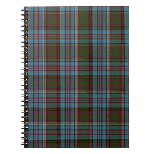 Carnet Tartan de famille de clan d'Anderson (Devant)
