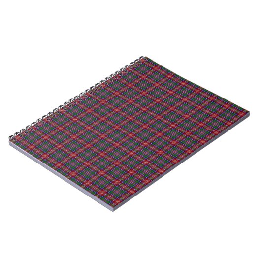 Carnet Tartan de Ritchie de clan (Côté gauche)
