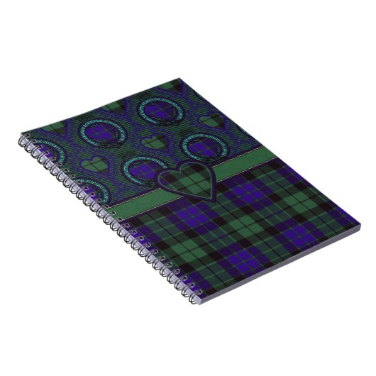Carnet Tartan d'écossais de Mackay (Côté Droit)