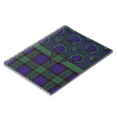 Carnet Tartan d'écossais de Mackay (Côté gauche)