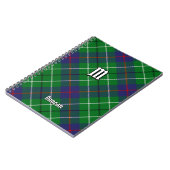 Carnet Tartan du clan Duncan (Côté gauche)
