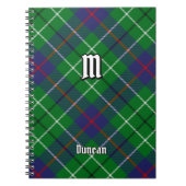 Carnet Tartan du clan Duncan (Devant)