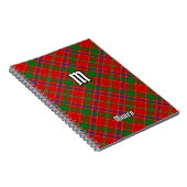 Carnet Tartan du clan Munro (Côté Droit)