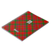 Carnet Tartan du clan Munro (Côté gauche)