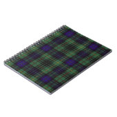 Carnet Tartan écossais de kilt de plaid de clan de (Côté gauche)