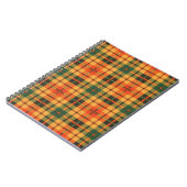 Carnet Tartan écossais de kilt de plaid de clan de Condie (Côté gauche)