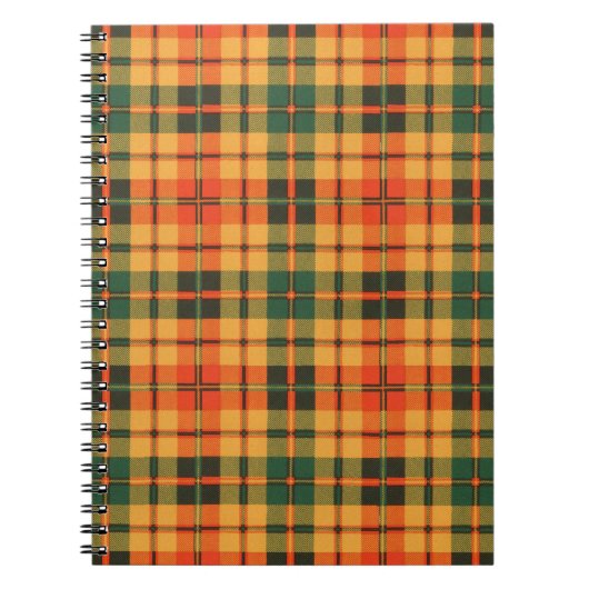 Carnet Tartan écossais de kilt de plaid de clan de Condie (Devant)