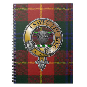 Carnet Tartan et insigne Turnbull