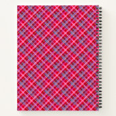 Carnet Tartan Plaid Motif (Dos)