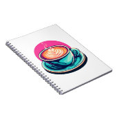 Carnet Tasse de café cappuccino (Côté Droit)