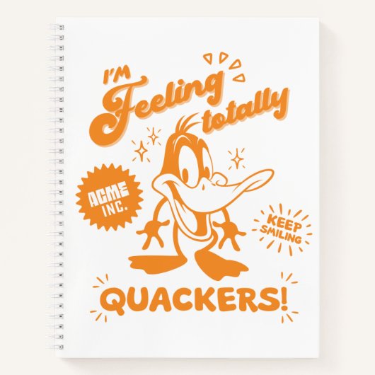 Carnet Tasty Retro DAFFY DUCK™ (Devant)