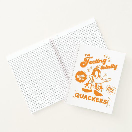 Carnet Tasty Retro DAFFY DUCK™ (Intérieur)