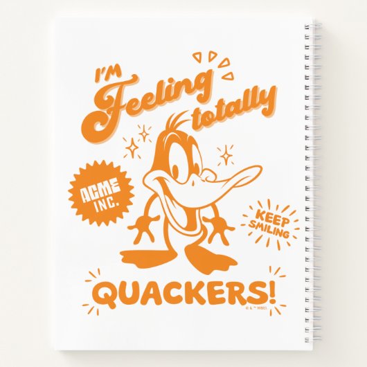 Carnet Tasty Retro DAFFY DUCK™ (Dos)