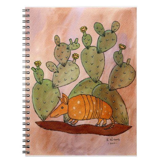 Carnet Tatou du Texas (Devant)