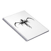 Carnet tatouage de dragon noir (Côté Droit)