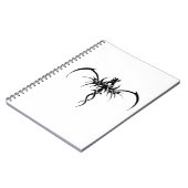 Carnet tatouage de dragon noir (Côté gauche)