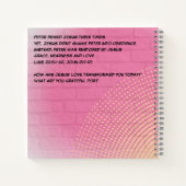 Carnet Tatouage de graffiti d'amour agape (Dos)