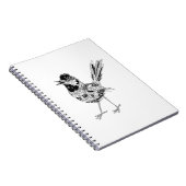 Carnet Tatouage d'oiseau (Côté Droit)