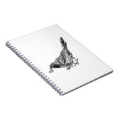 Carnet Tatouage d'oiseau (Côté Droit)