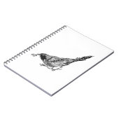 Carnet Tatouage d'oiseau (Côté gauche)