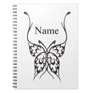 Carnet Tatouage papillon stylisé Thunder_Cove