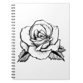 Carnet tatouage rose (Devant)