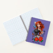 Carnet Tatouages de femme rousse (Intérieur)