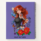 Carnet Tatouages de femme rousse (Dos)