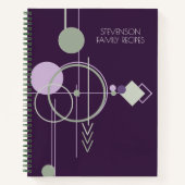 Carnet Tattoos | Recette verte pourpre (Devant)