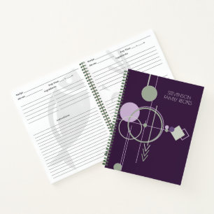 Carnet Tattoos Recette verte pourpre