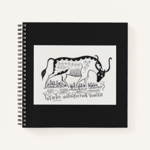 Carnet taureau inspiré de la Grèce mycénienne