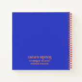 Carnet taureau inspiré par la Grèce mycénienne à d (Dos)