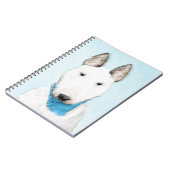 Carnet Taureau Terrier - Cute Original Chien Art (Côté gauche)