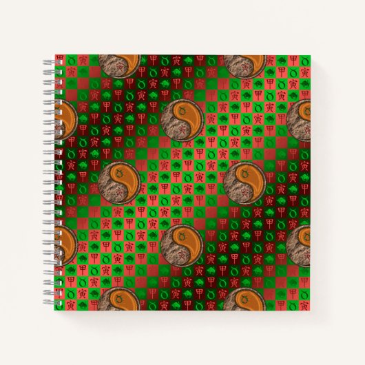 Carnet Taureau & Tigre de Bois (Devant)