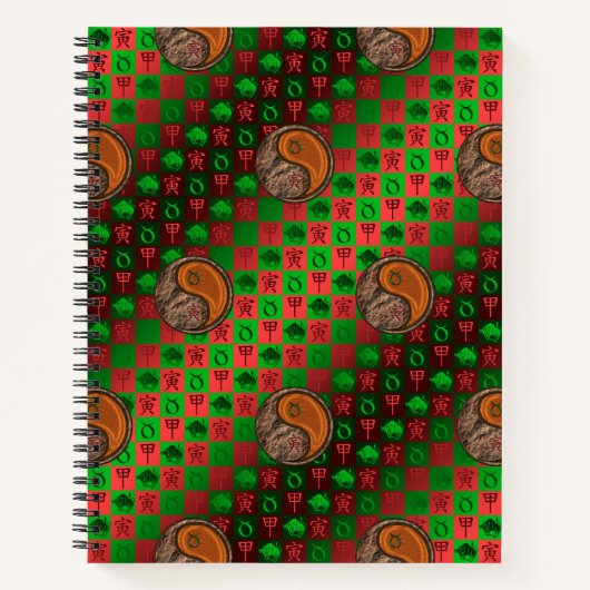 Carnet Taureau & Tigre de Bois (Devant)