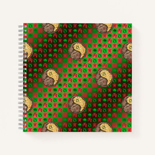 Carnet Taureau & Tigre de Feu (Devant)