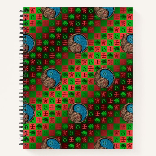 Carnet Taureau & Tigre d'eau (Devant)