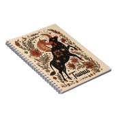 Carnet Taurus Celestial Zodiac Art (Côté Droit)