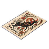Carnet Taurus Celestial Zodiac Art (Côté gauche)