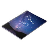 Carnet Taurus | Constellation Zodiaque personnalisée (Côté gauche)