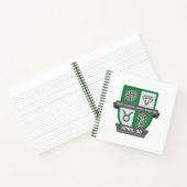 Carnet Taurus Crest d'anniversaire™ pour 20-30 avril (Intérieur)