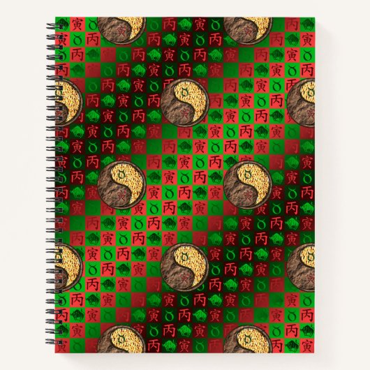 Carnet Taurus & Fire Tiger (Devant)