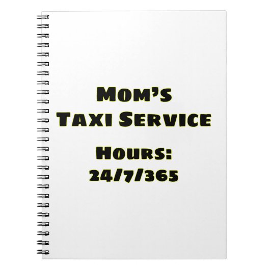 Carnet Taxi de maman (Devant)