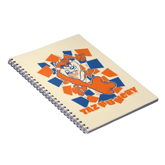 Carnet TAZ™ Hungry Smashing Through Checker (Côté Droit)