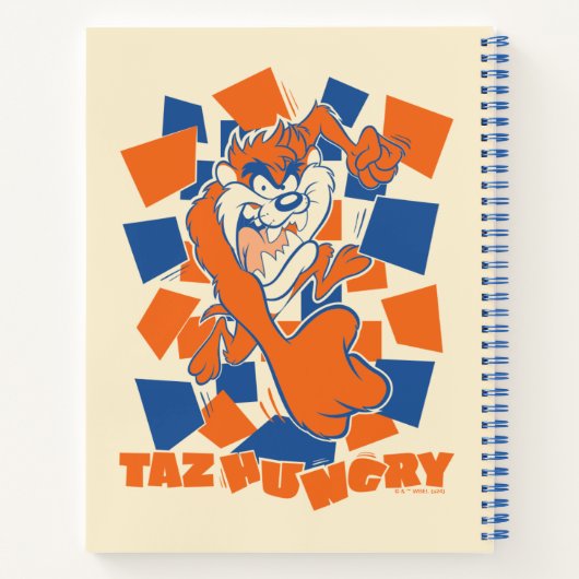 Carnet TAZ™ Hungry Smashing Through Checker (Dos)