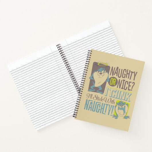 Carnet TAZ™ - Naughty ou Nice ? (Intérieur)