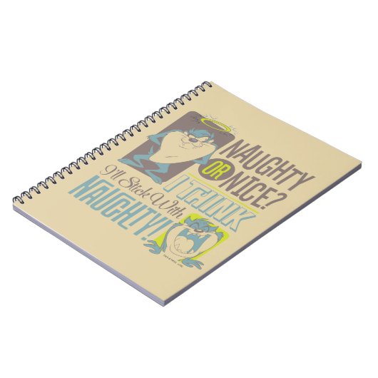 Carnet TAZ™ - Naughty ou Nice ? (Côté gauche)