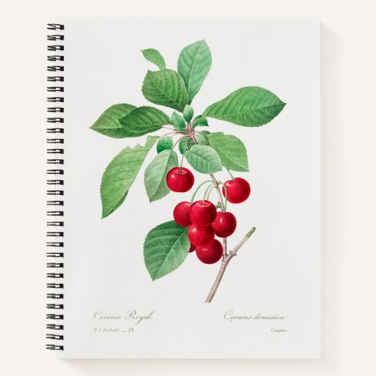Carnet Tcherry Botanical Print (Devant)