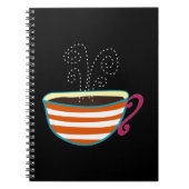 Carnet Tea de la Coupe du Café Retro Custom (Devant)